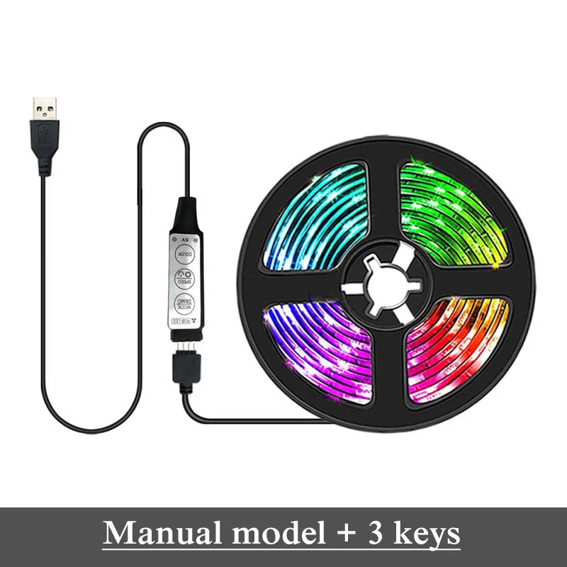 NEARCAMLED TV background light with 5050 RGB mobile phone APP bluetooth music light strip waterproof and moisture-proof epoxy