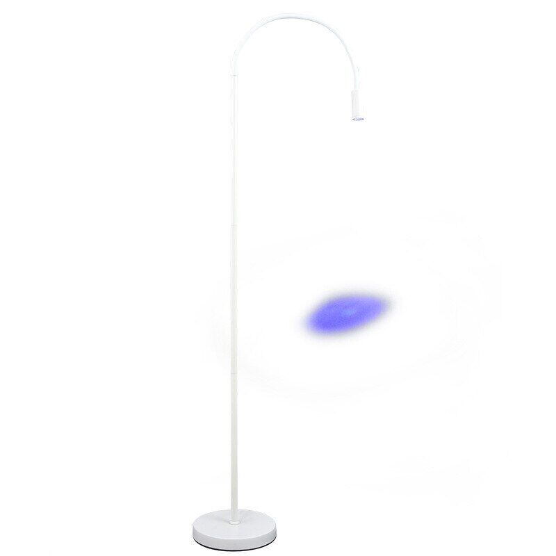 LED UV Ultraviolet Light Glue Curing Beauty False Eyelashes Grafting Floor Lamp