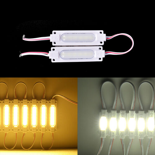 12V Superbright COB LED Module Light Lamp IP65 Waterproof 1.5W Injection ABS